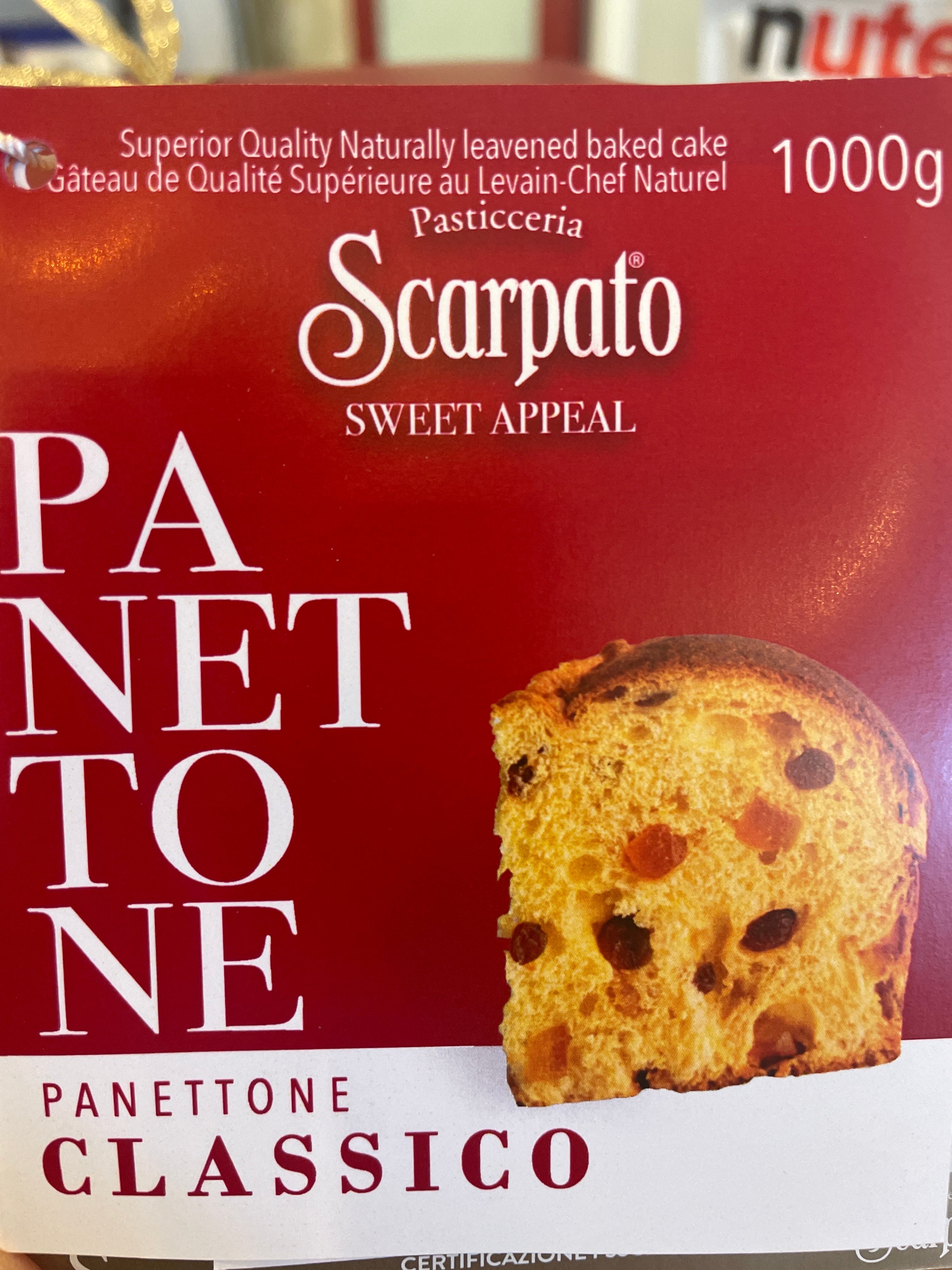 PANETTONE SCARPATO CLASSICO