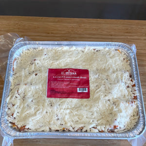 LASAGNA SAUCE VIANDE ROSÉE 8 personnes CONGELE FORMAT FAMILIAL