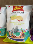 SAN CARLO CHIPS-LIME & PINK PEPPER 50G