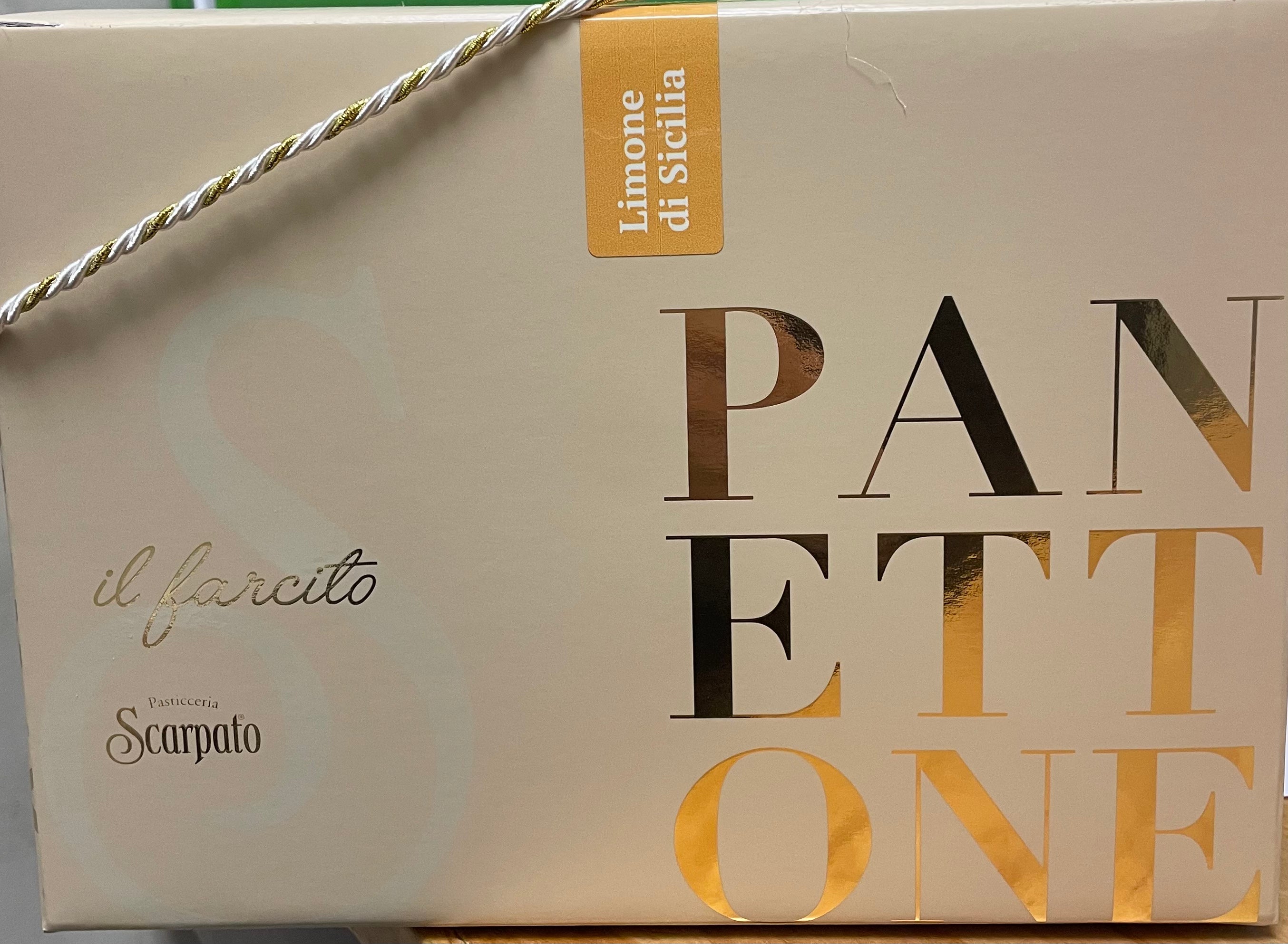 SCARPARTO IL FARCITO PANETTONE LIMONE DI SICILIA