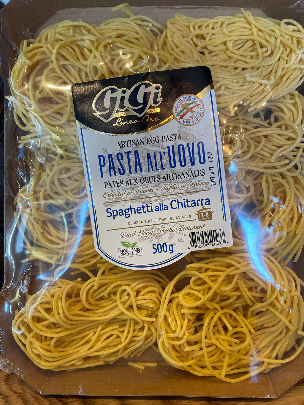 GIGI  LINEA ORO SPAGHETTI ALLA CHITARRA ALL'UOVO