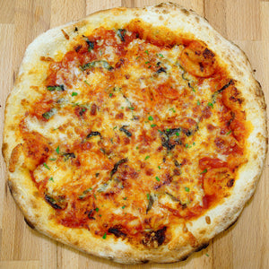 Pizza Margherita Style four à Bois