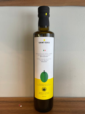 SANT'ORO HUILE D'OLIVE EXTRA VIERGE BIOLOGIQUE